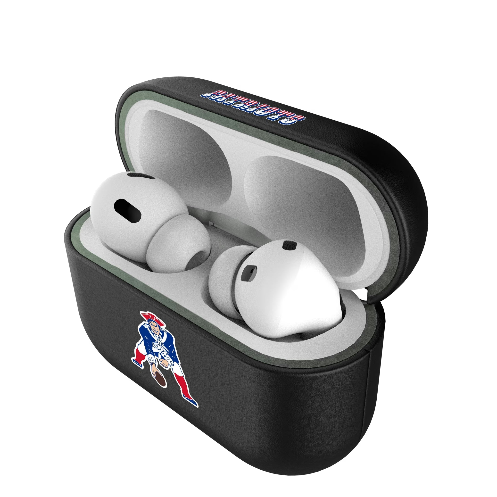 New England Patriots Historic Collection Insignia AirPod Case Cover - Sports Gifts, Sports Memorabilia, Sports Collectibles, Fan Shop
