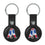 New England Patriots Historic Collection Insignia Black Airtag Holder 2-Pack