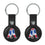 New England Patriots Historic Collection Insignia Black Airtag Holder 2-Pack