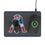 New England Patriots Historic Collection Linen 15-Watt Wireless Charger and Mouse Pad