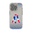 New England Patriots Historic Collection Linen Clear Phone Case for Apple iPhone