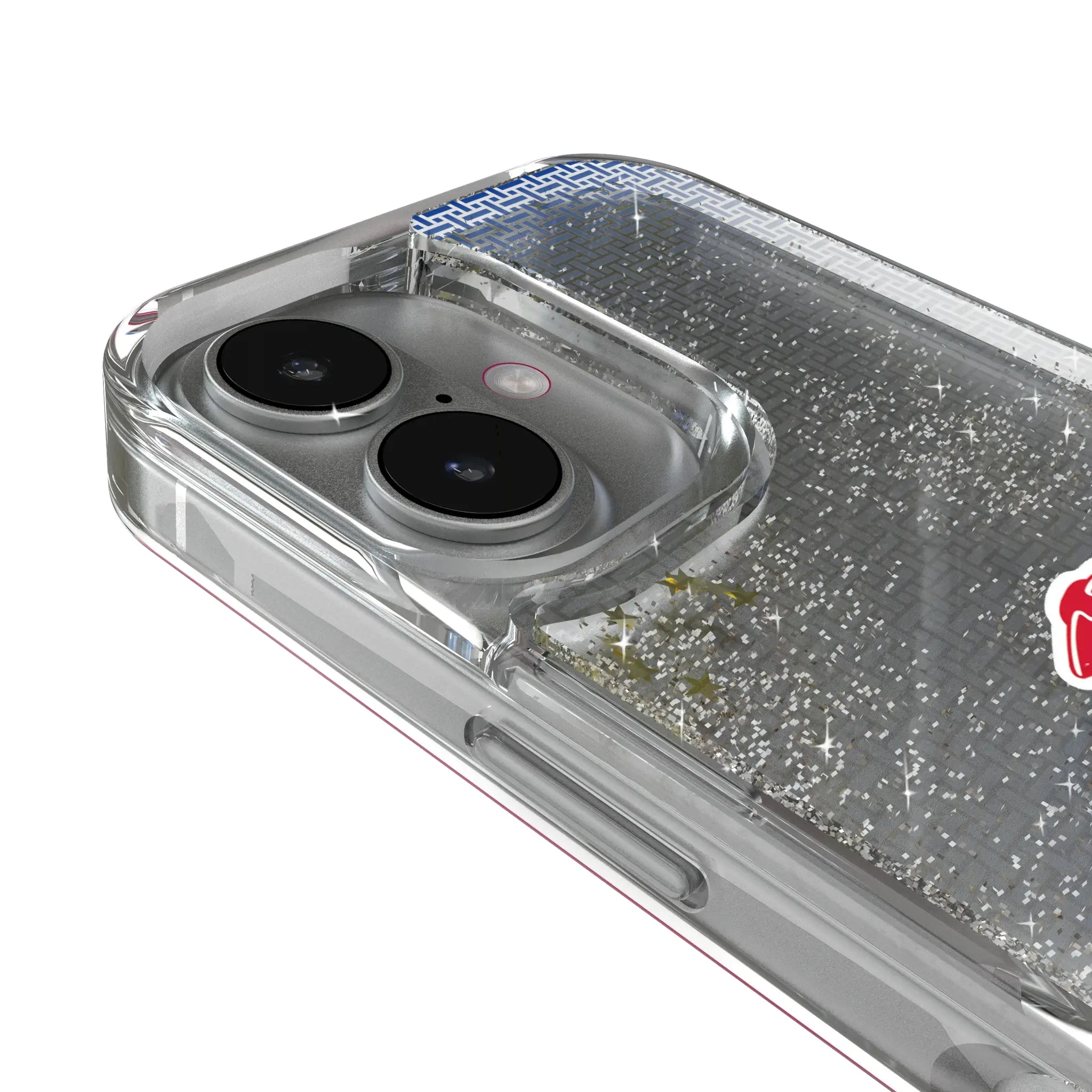 New England Patriots Historic Collection Linen Glitter Phone Case