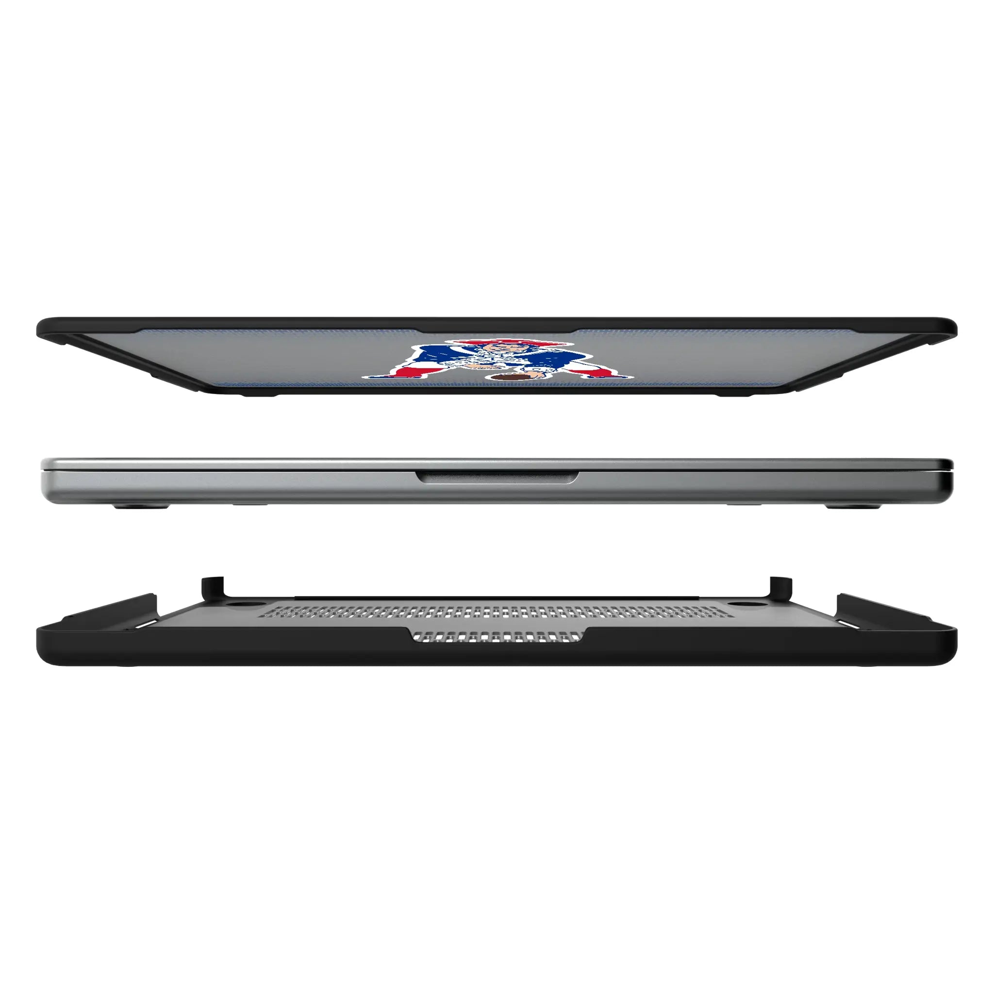 New England Patriots Historic Collection Linen Laptop Case for Apple MacBook