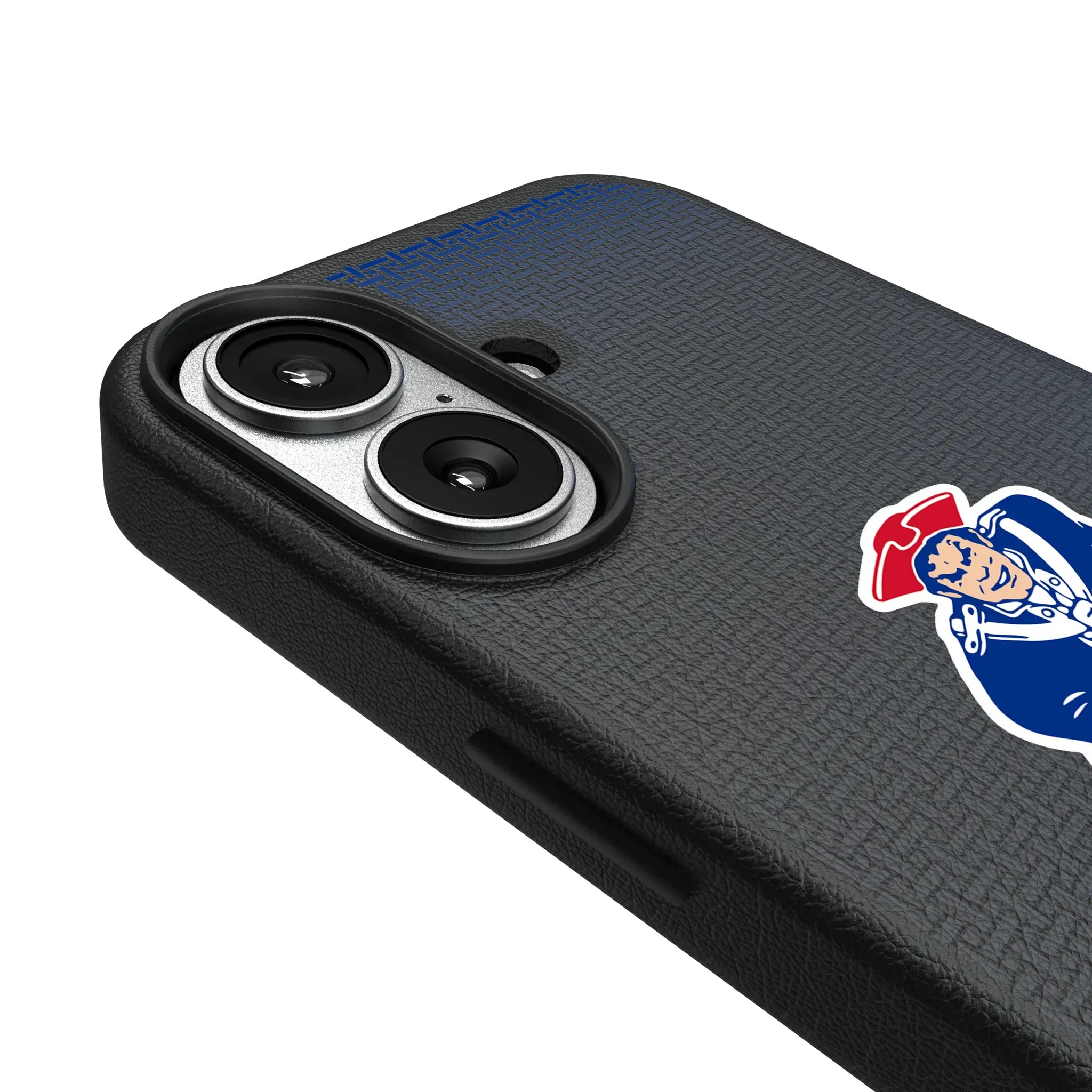 New England Patriots Historic Collection Linen MagSafe Compatible Phone Case for Apple iPhone