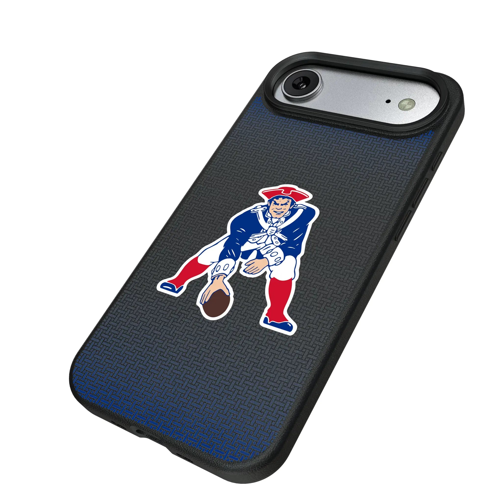 New England Patriots Historic Collection Linen MagSafe Compatible Phone Case for Apple iPhone