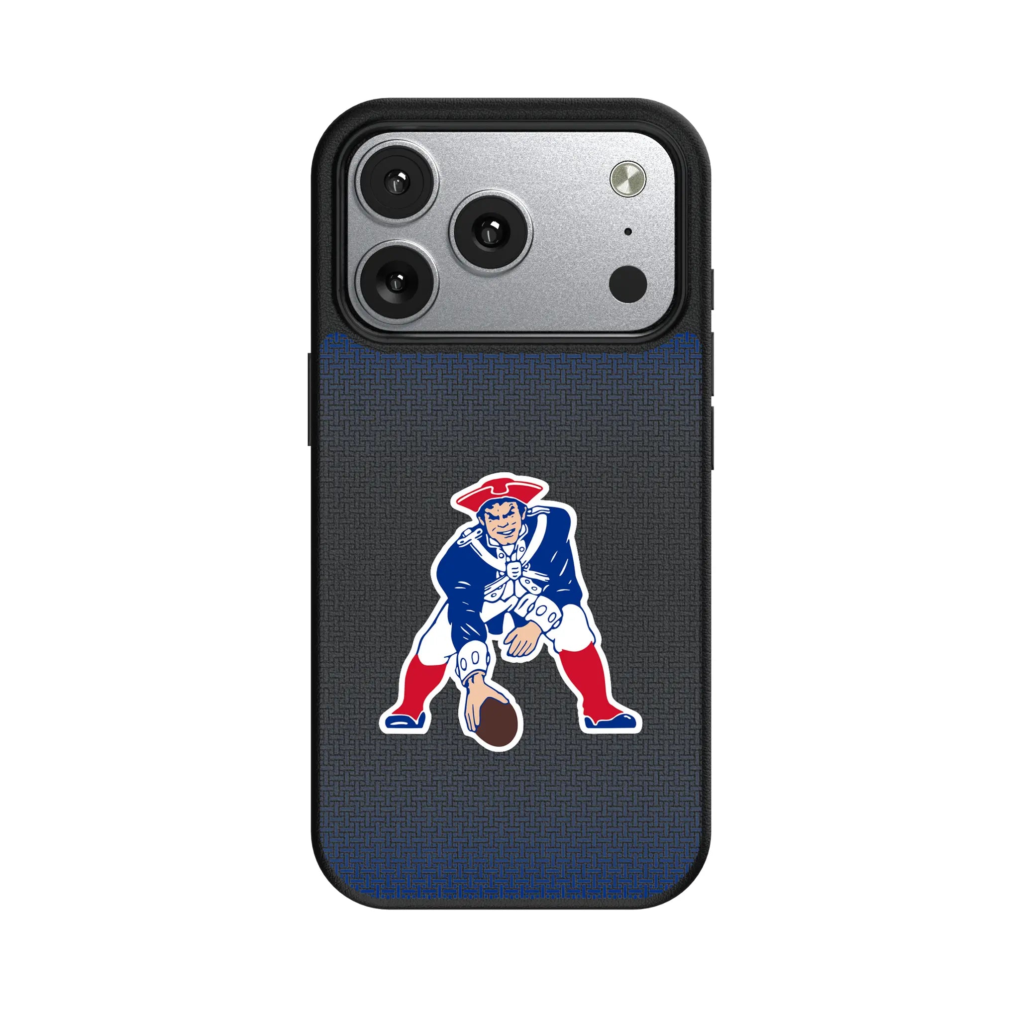 New England Patriots Historic Collection Linen MagSafe Compatible Phone Case for Apple iPhone