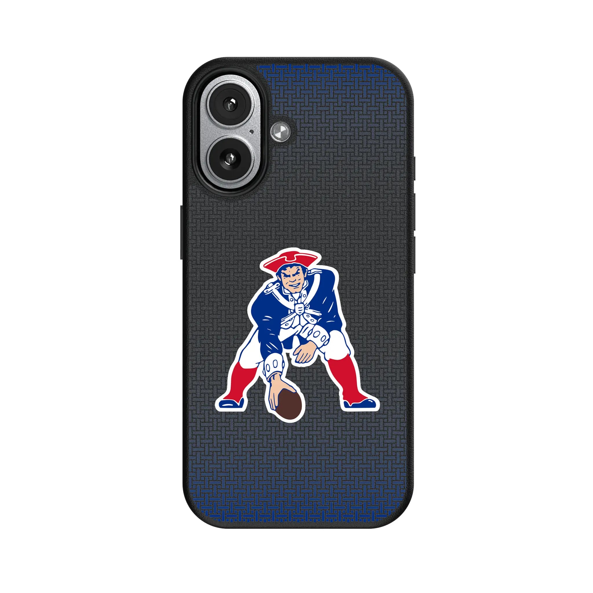 New England Patriots Historic Collection Linen MagSafe Compatible Phone Case for Apple iPhone