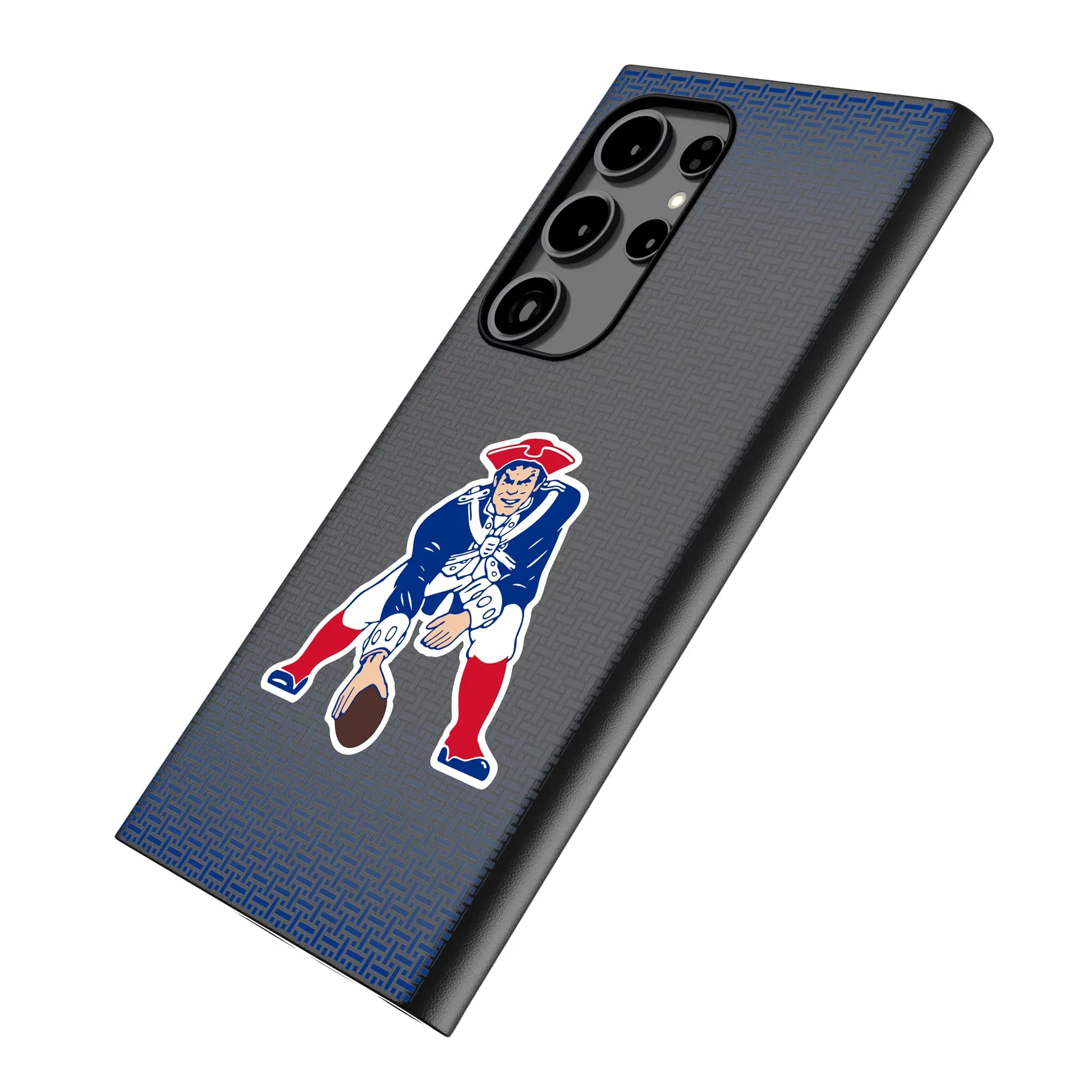 New England Patriots Historic Collection Linen MagSafe Compatible Phone Case for Samsung Galaxy