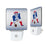 New England Patriots Historic Collection Linen Night Light 2-Pack