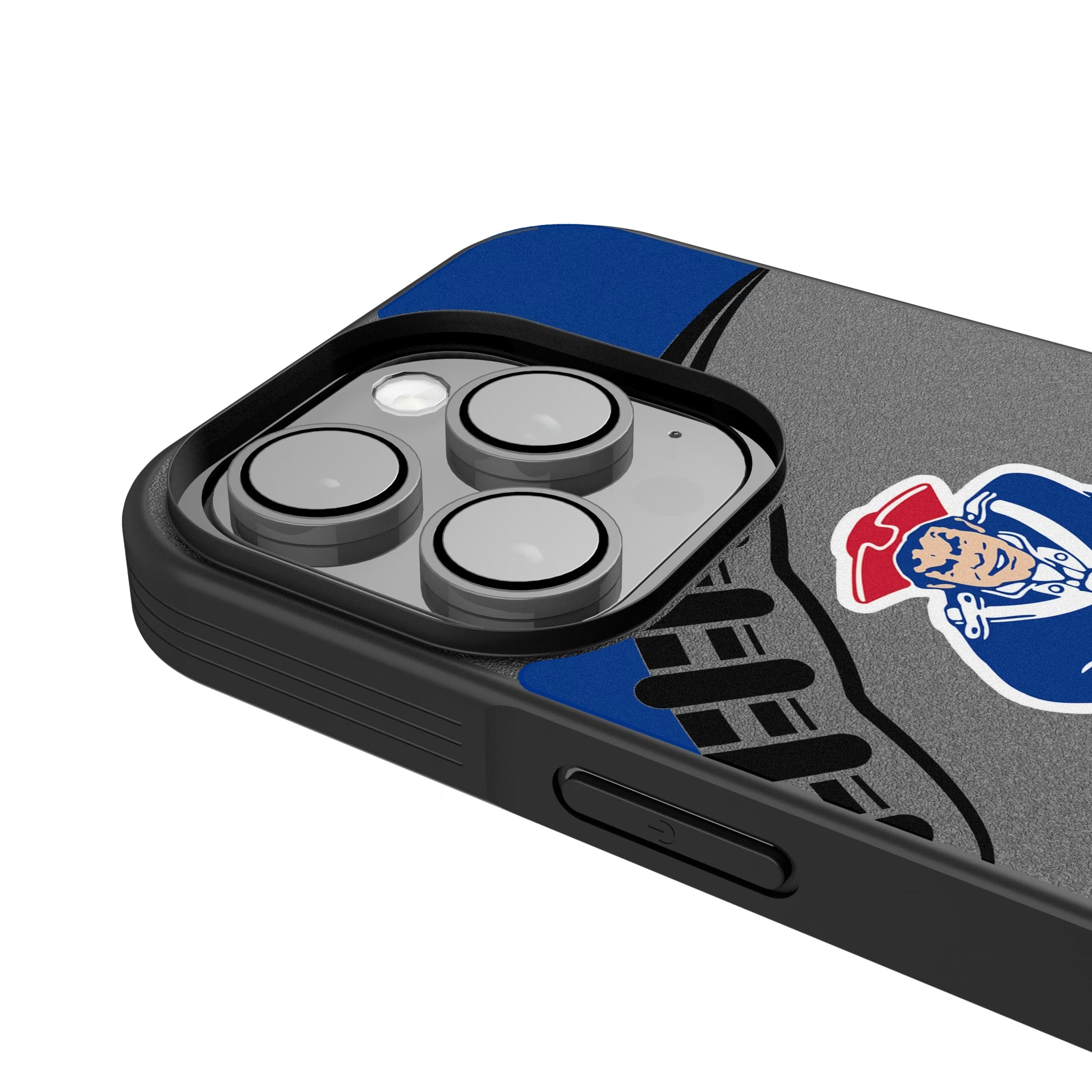 New England Patriots Historic Collection Passtime Bump Phone Case - Sports Gifts, Sports Memorabilia, Sports Collectibles, Fan Shop