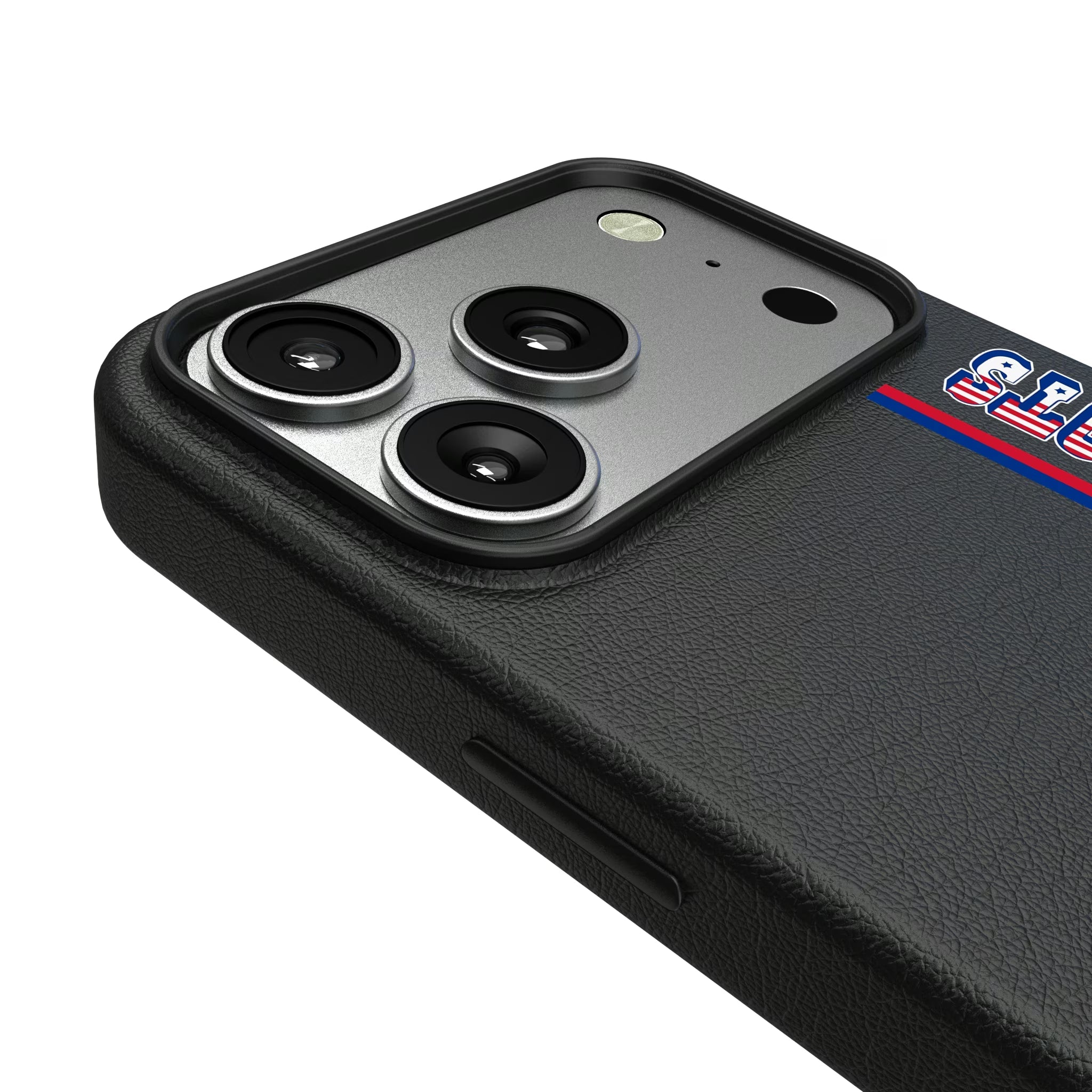 New England Patriots Historic Collection Sidebar MagSafe Compatible Phone Case for Apple iPhone - Sports Gifts, Sports Memorabilia, Sports Collectibles, Fan Shop