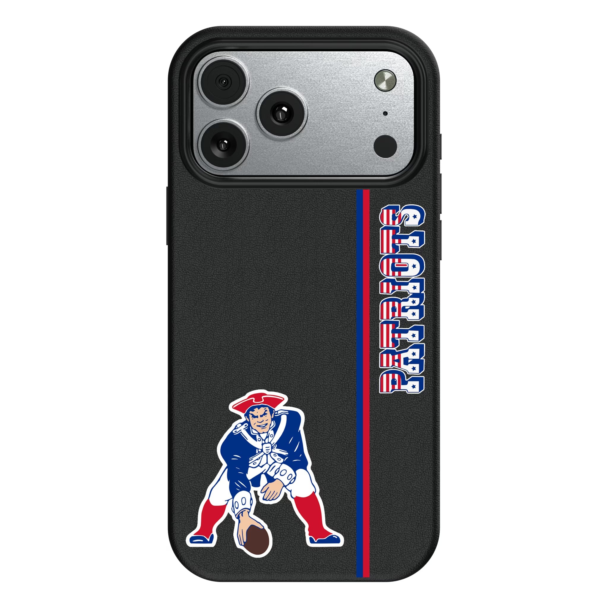 New England Patriots Historic Collection Sidebar MagSafe Compatible Phone Case for Apple iPhone - Sports Gifts, Sports Memorabilia, Sports Collectibles, Fan Shop
