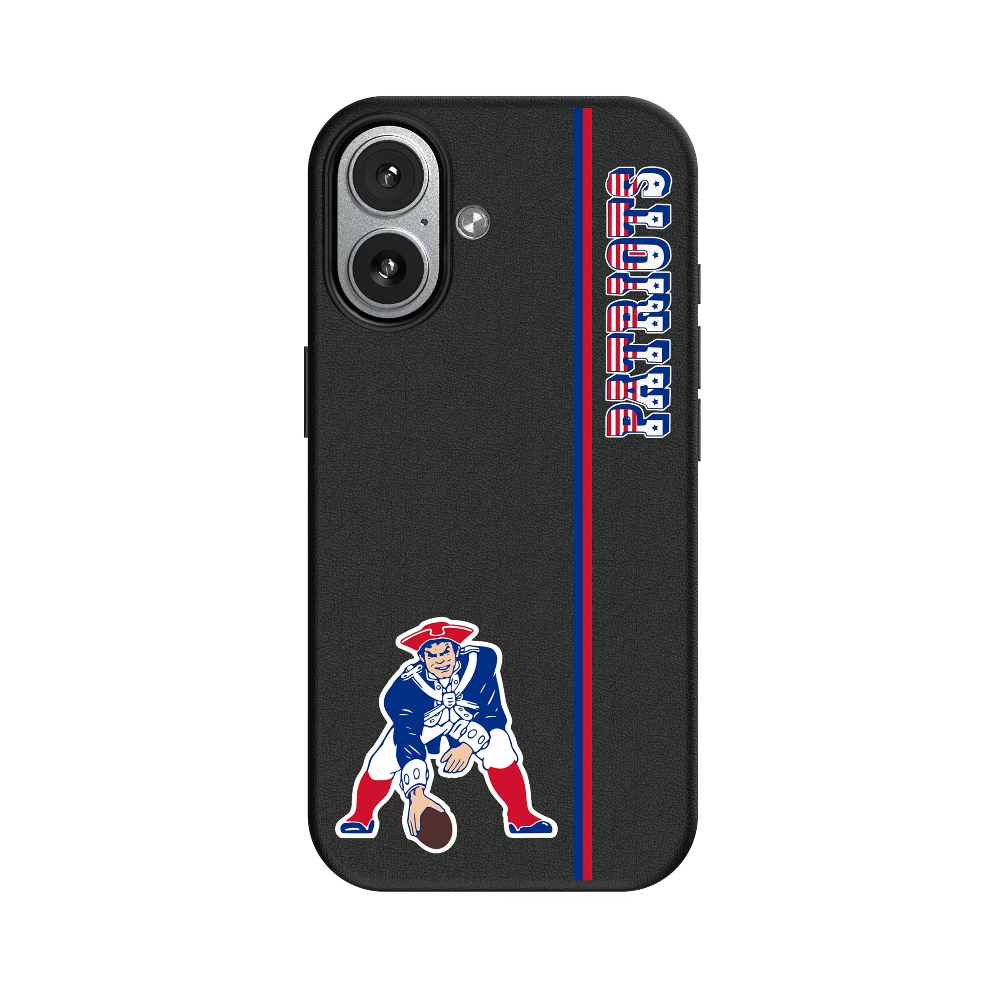 New England Patriots Historic Collection Sidebar MagSafe Compatible Phone Case for Apple iPhone - Sports Gifts, Sports Memorabilia, Sports Collectibles, Fan Shop