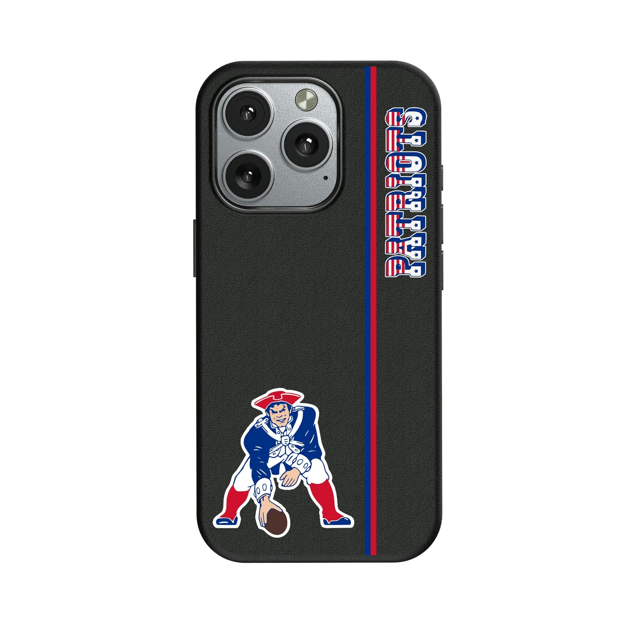 New England Patriots Historic Collection Sidebar MagSafe Compatible Phone Case for Apple iPhone - Sports Gifts, Sports Memorabilia, Sports Collectibles, Fan Shop
