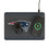 New England Patriots Linen 15-Watt Wireless Charger and Mouse Pad
