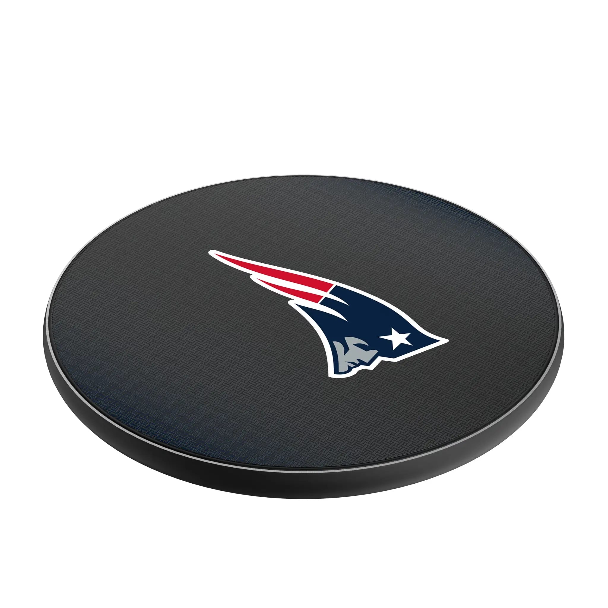 New England Patriots Linen 15-Watt Wireless Charger