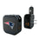 New England Patriots Linen 2 in 1 USB A/C Charger