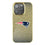New England Patriots Linen Bling Phone Case for Apple iPhone