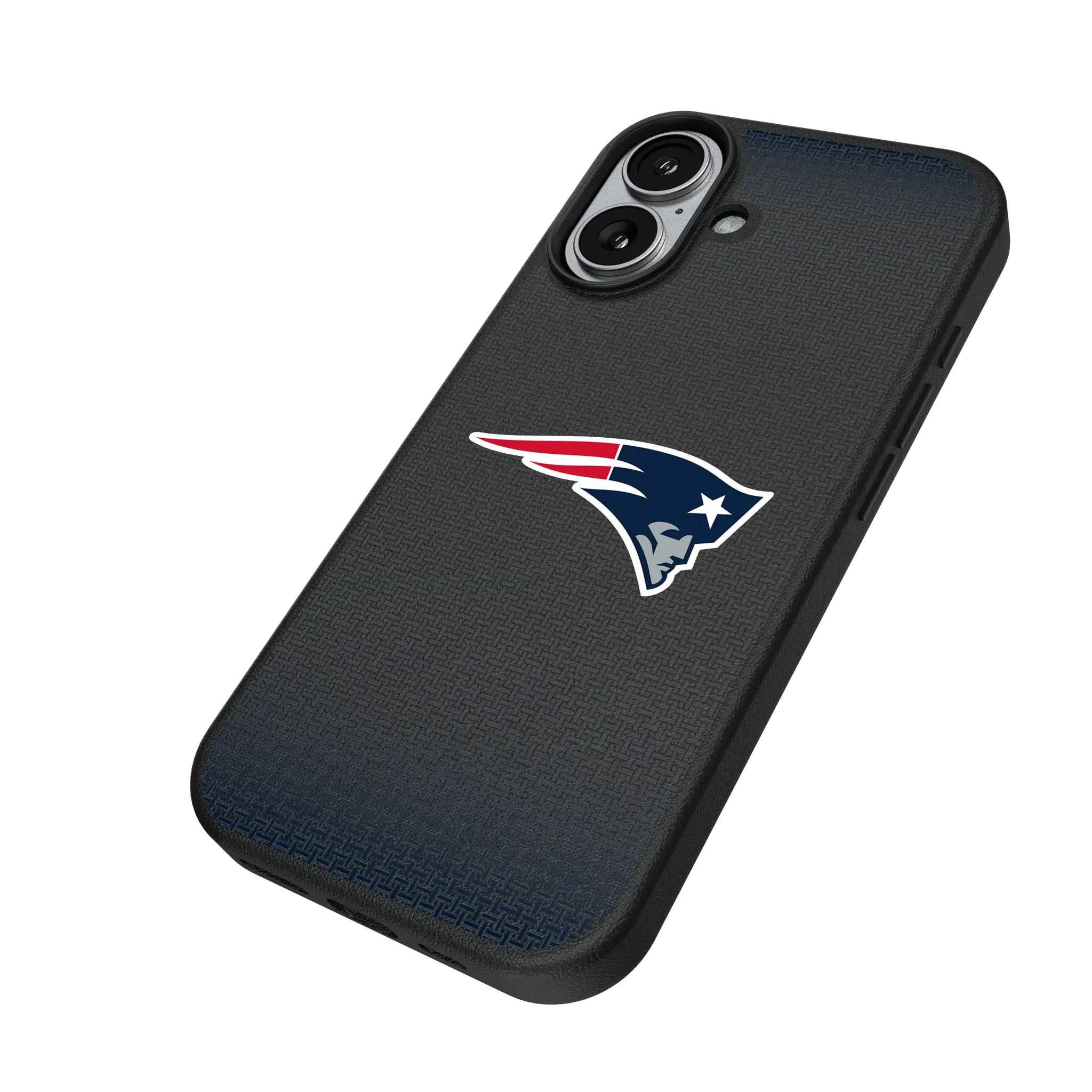 New England Patriots Linen MagSafe Compatible Phone Case for Apple iPhone