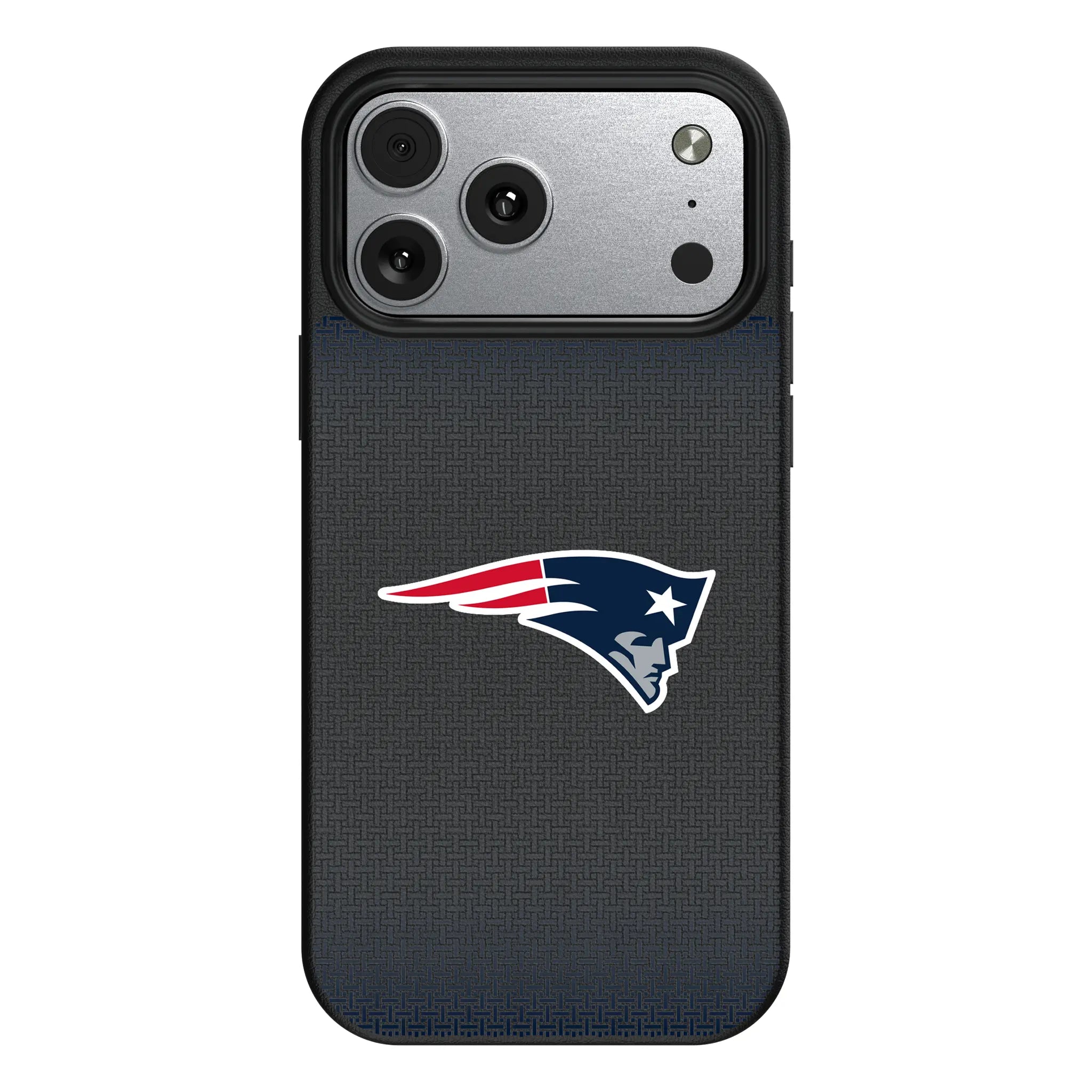 New England Patriots Linen MagSafe Compatible Phone Case for Apple iPhone