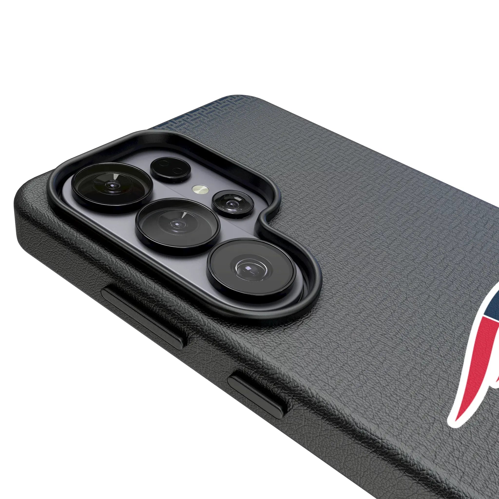 New England Patriots Linen MagSafe Compatible Phone Case for Samsung Galaxy