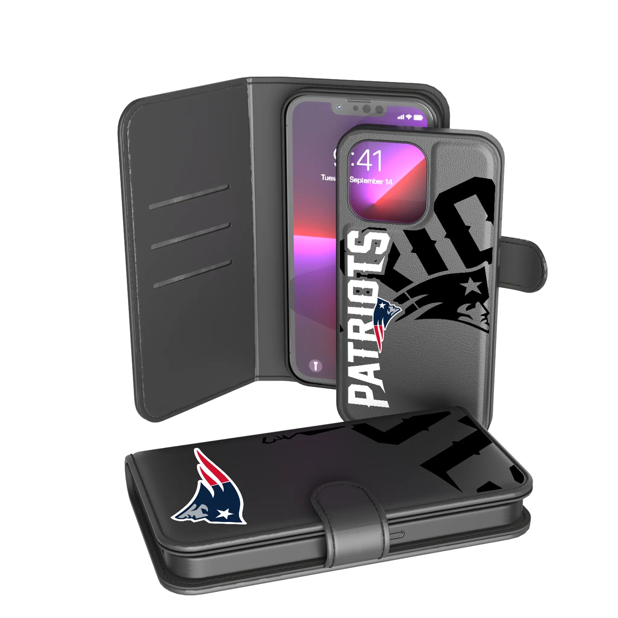 New England Patriots Tilt Wallet Case