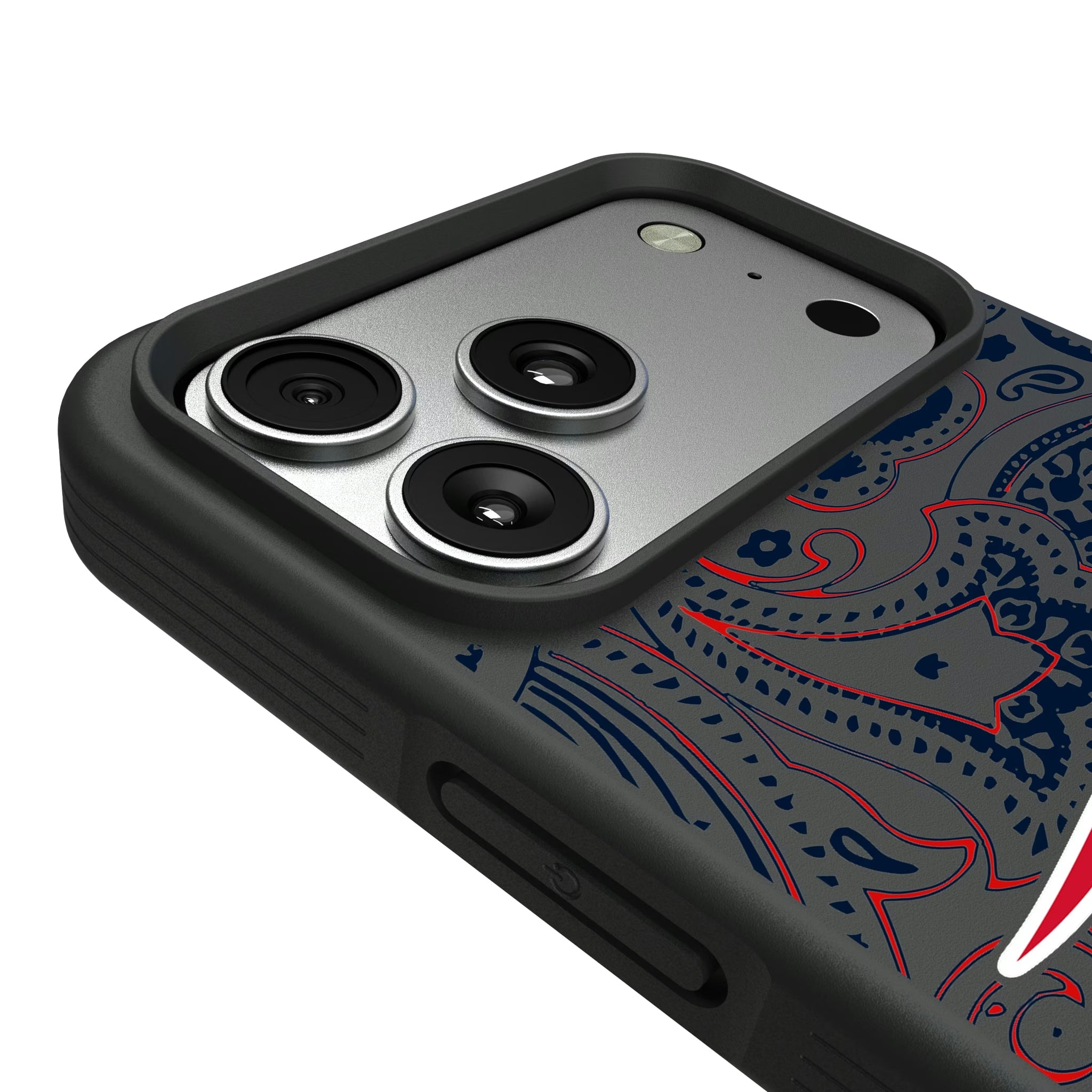 New England Patriots Paisley Bump Phone Case - Sports Gifts, Sports Memorabilia, Sports Collectibles, Fan Shop