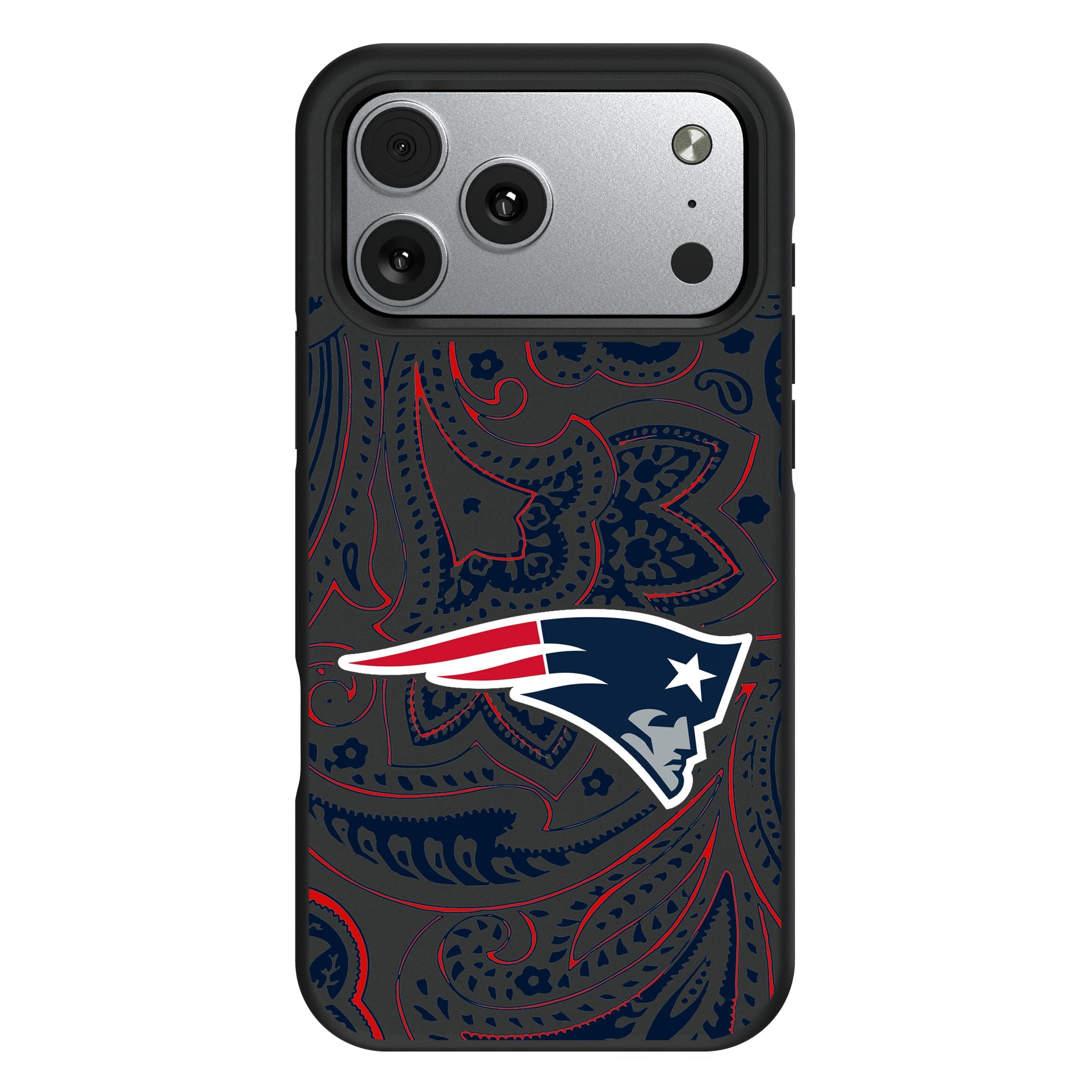 New England Patriots Paisley Bump Phone Case - Sports Gifts, Sports Memorabilia, Sports Collectibles, Fan Shop