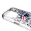 New England Patriots Paisley Clear Phone Case for Apple iPhone