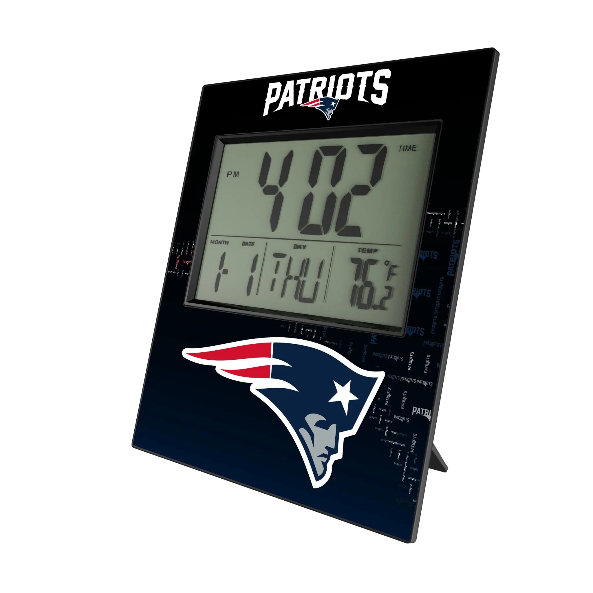 New England Patriots Quadtile Wall Clock