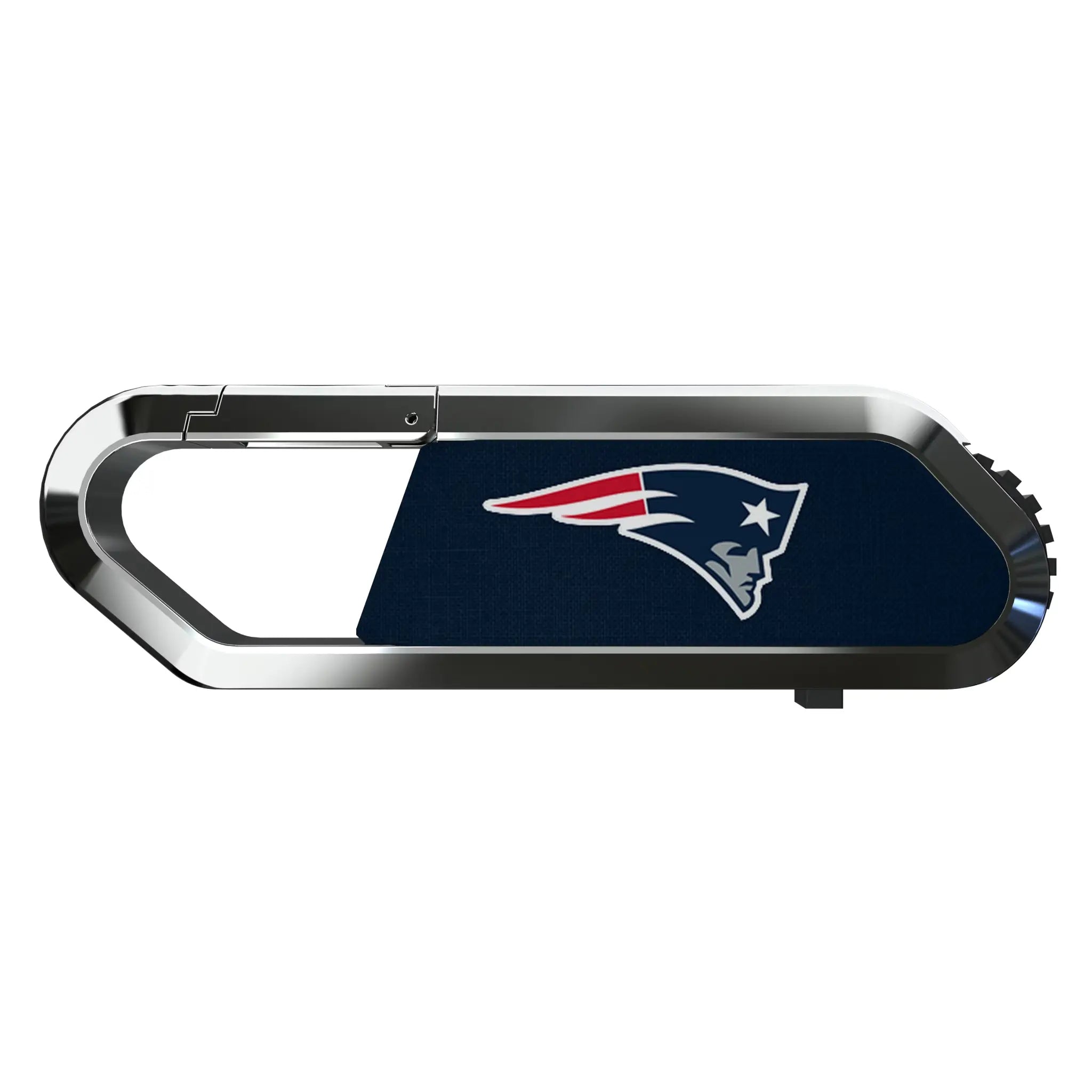 New England Patriots Solid USB 32GB Clip Style Flash Drive