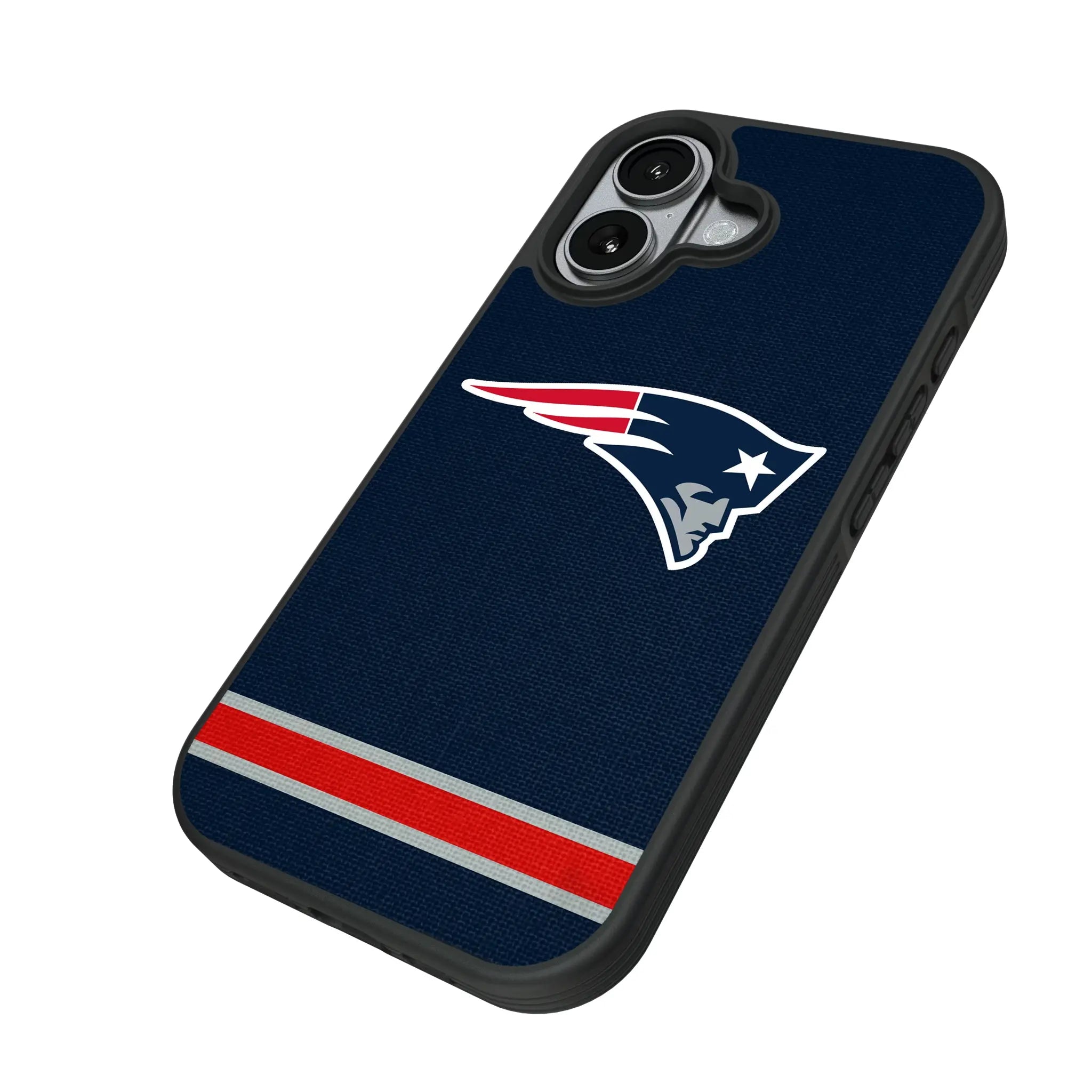 New England Patriots Stripe Bump Phone Case