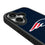 New England Patriots Stripe Bump Phone Case