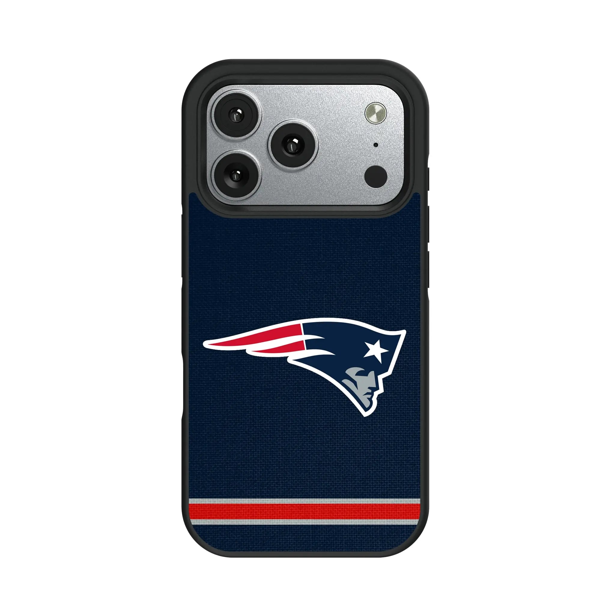 New England Patriots Stripe Bump Phone Case