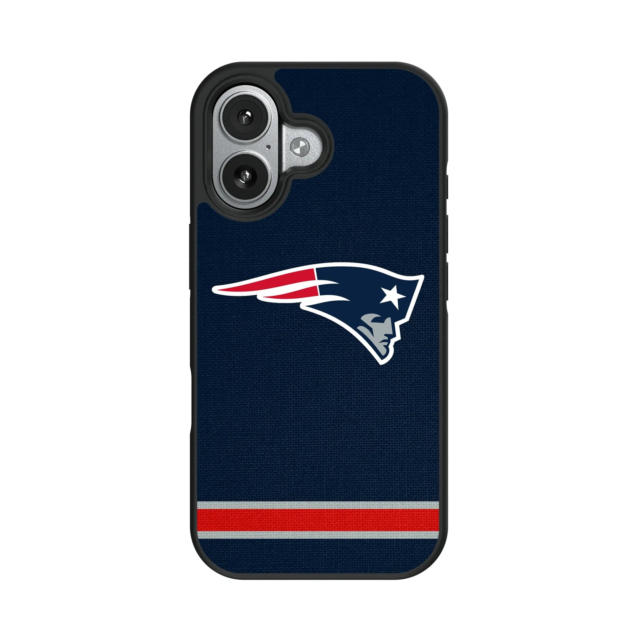 New England Patriots Stripe Bump Phone Case