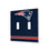 New England Patriots Stripe Hidden-Screw Light Switch Plate