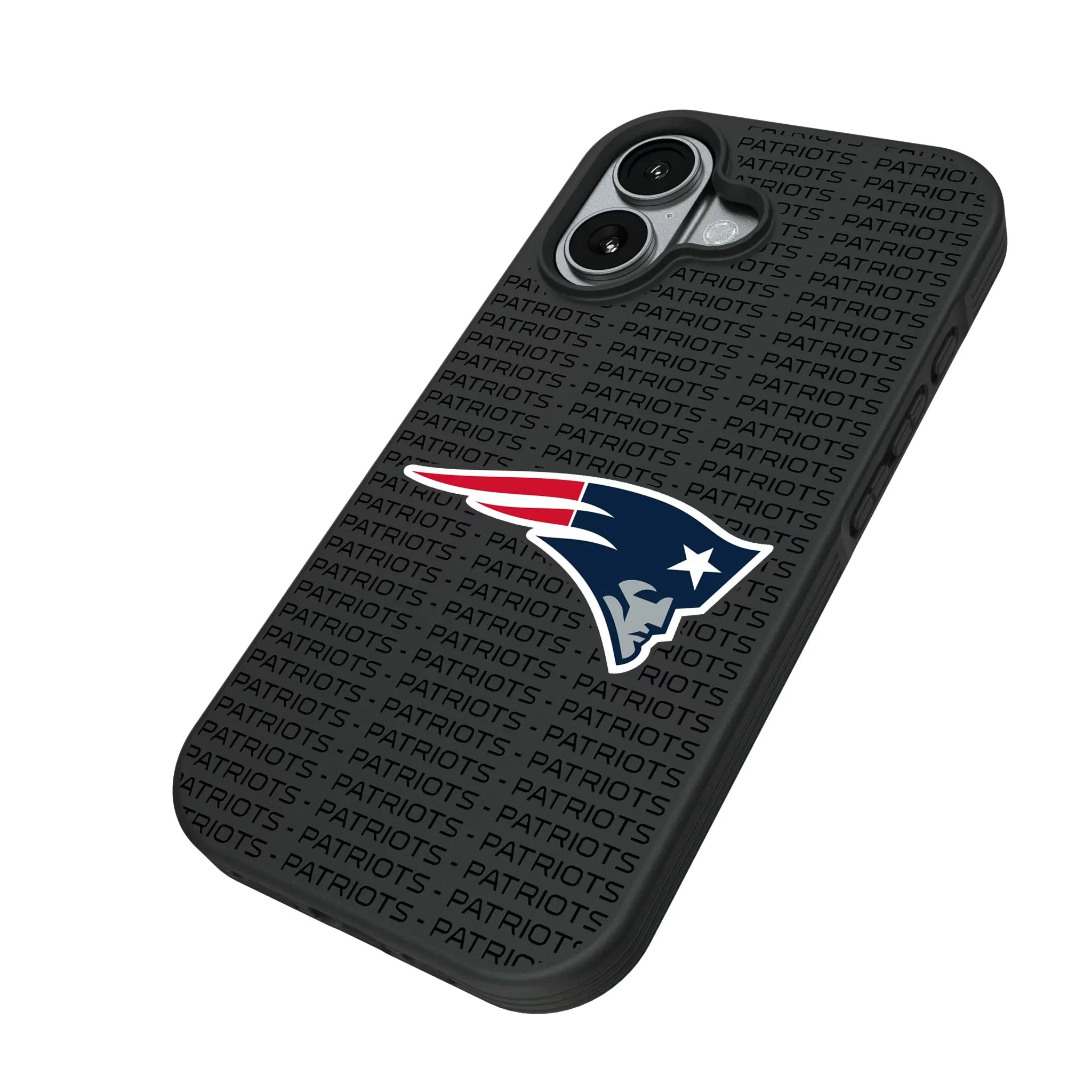 New England Patriots Text Backdrop Bump Phone Case
