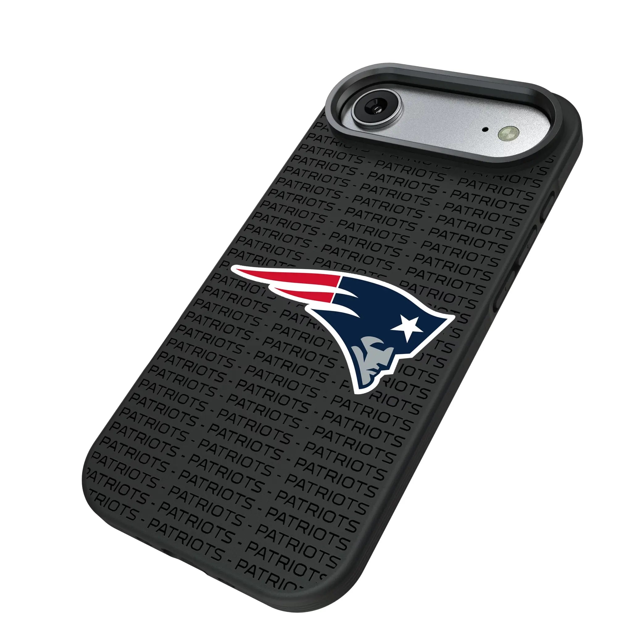 New England Patriots Text Backdrop Bump Phone Case
