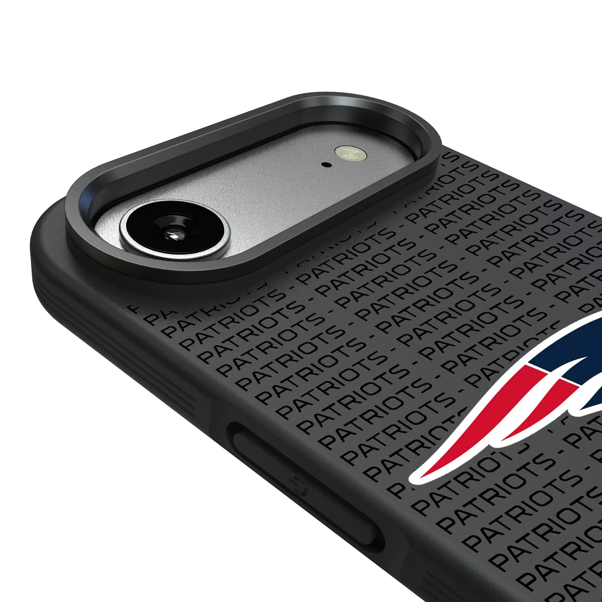 New England Patriots Text Backdrop Bump Phone Case