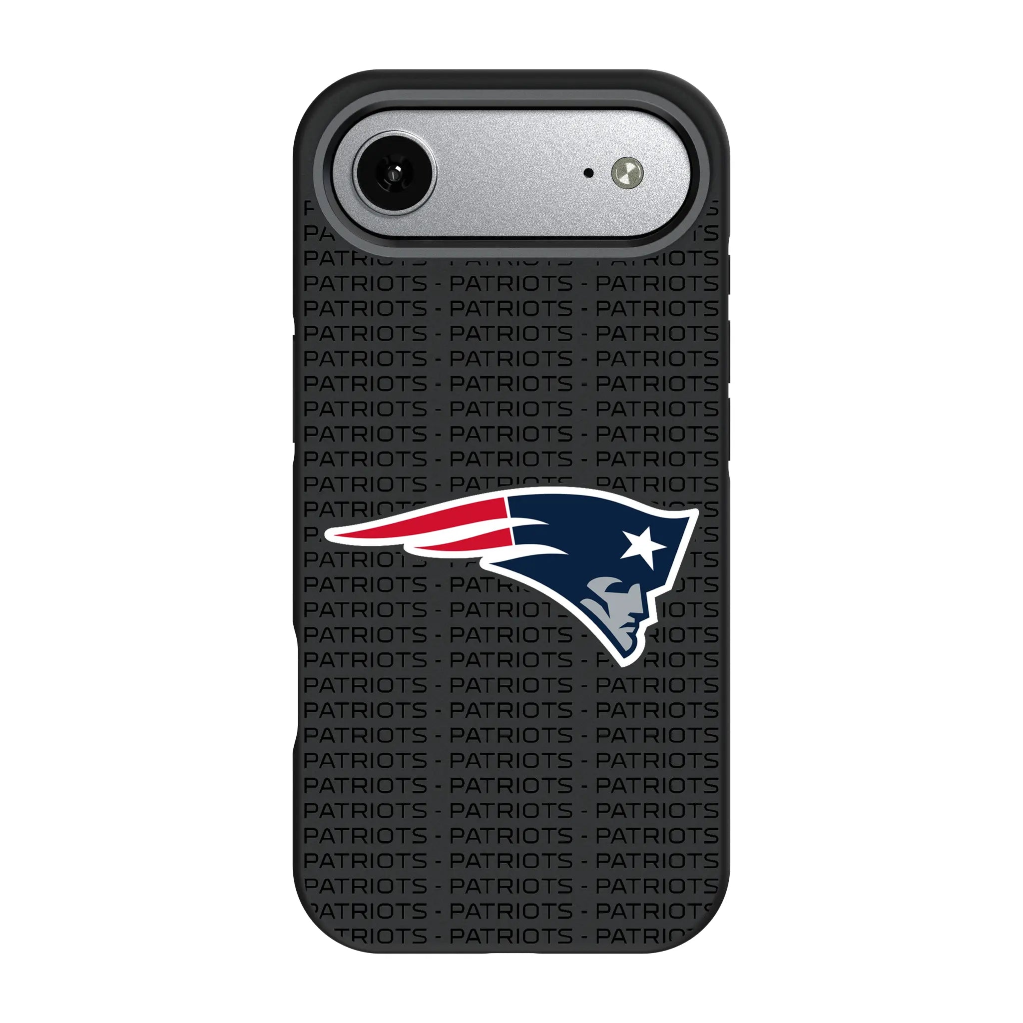 New England Patriots Text Backdrop Bump Phone Case