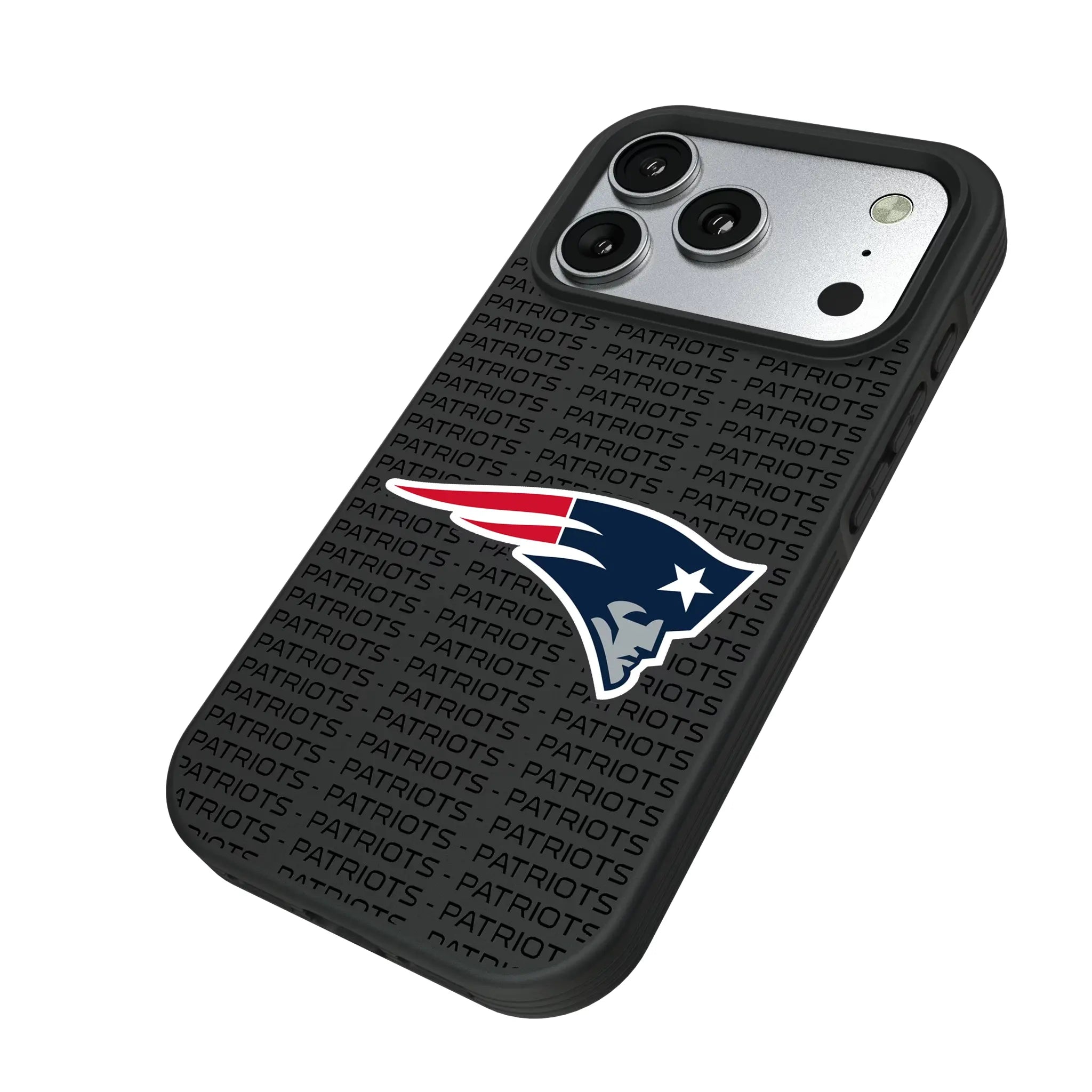 New England Patriots Text Backdrop Bump Phone Case