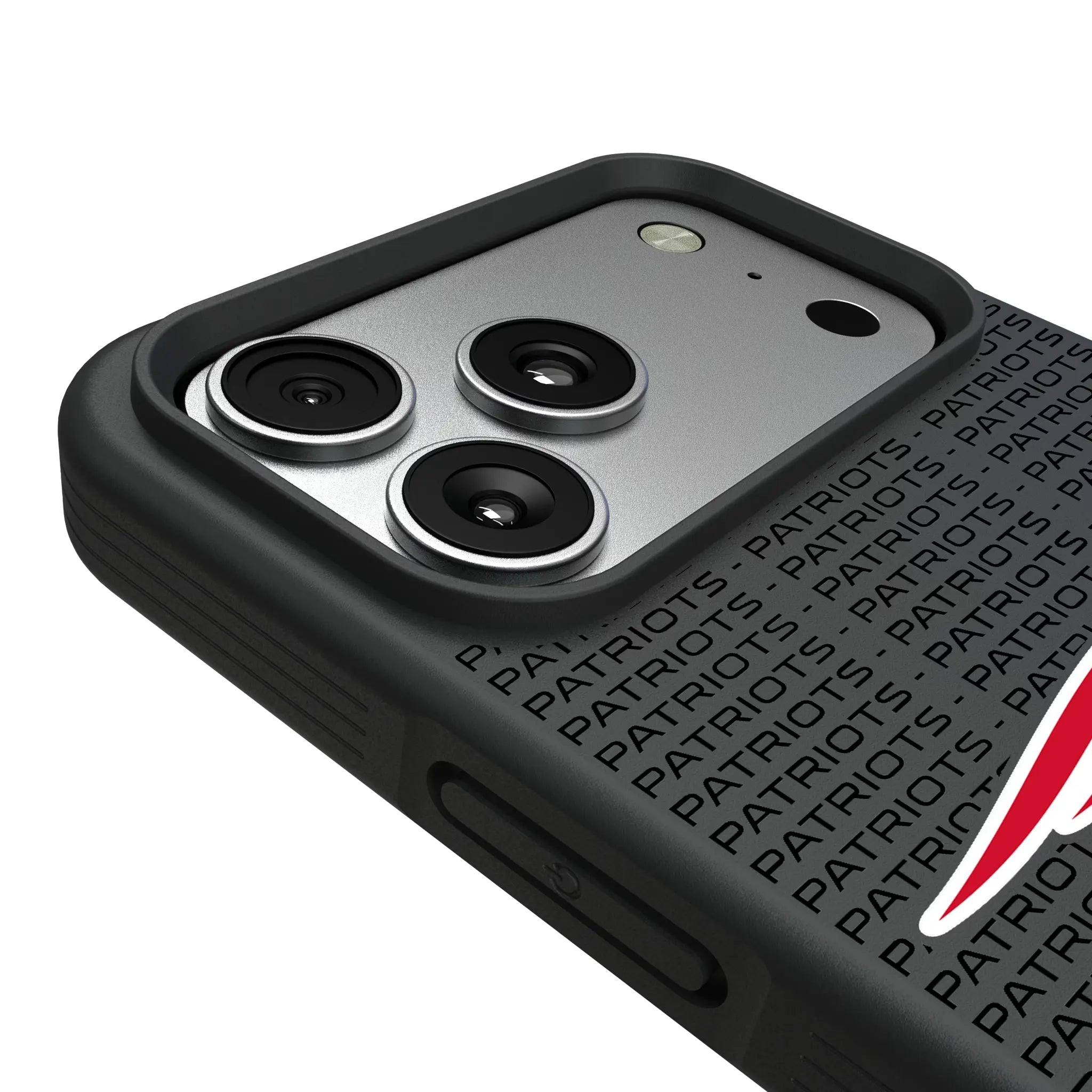 New England Patriots Text Backdrop Bump Phone Case