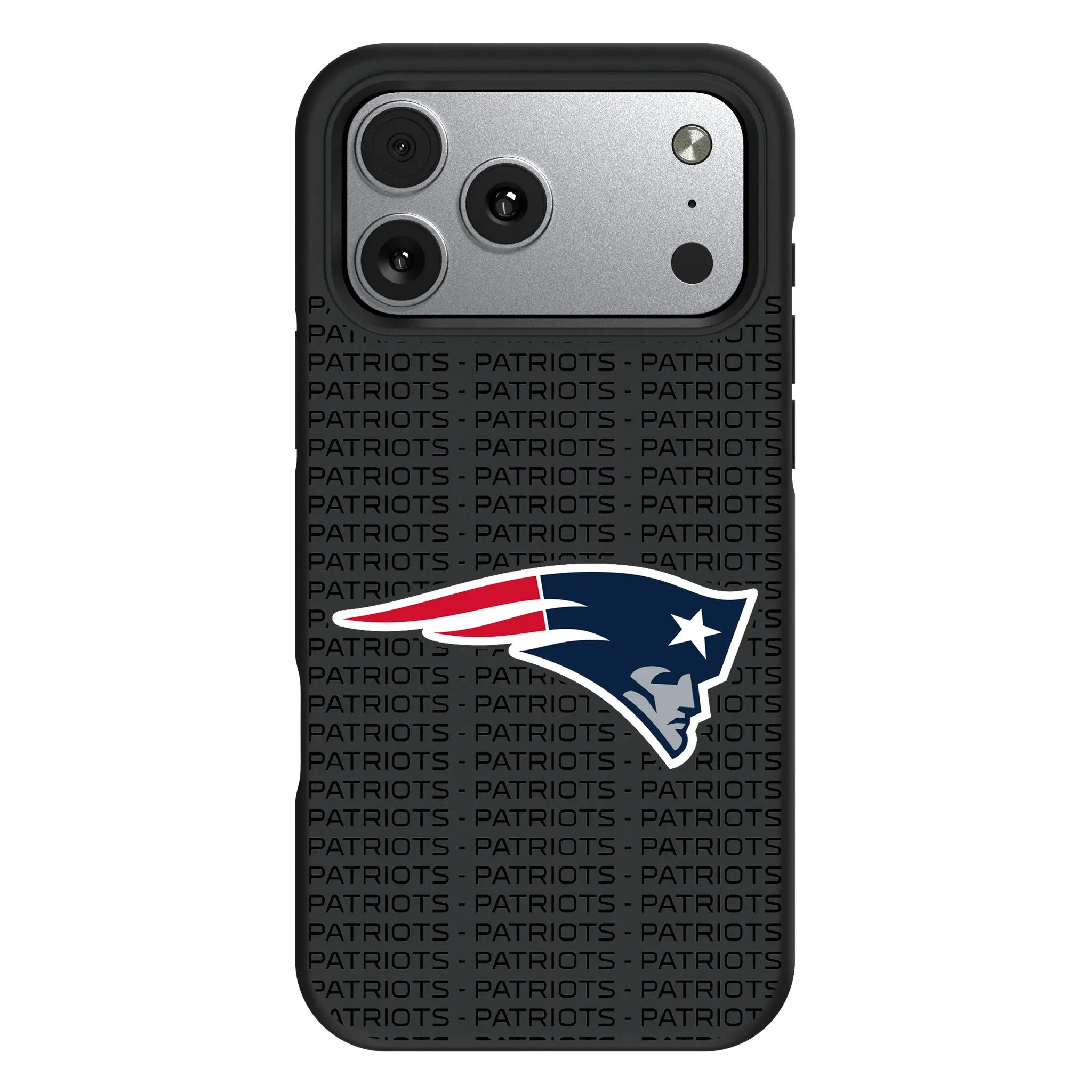 New England Patriots Text Backdrop Bump Phone Case
