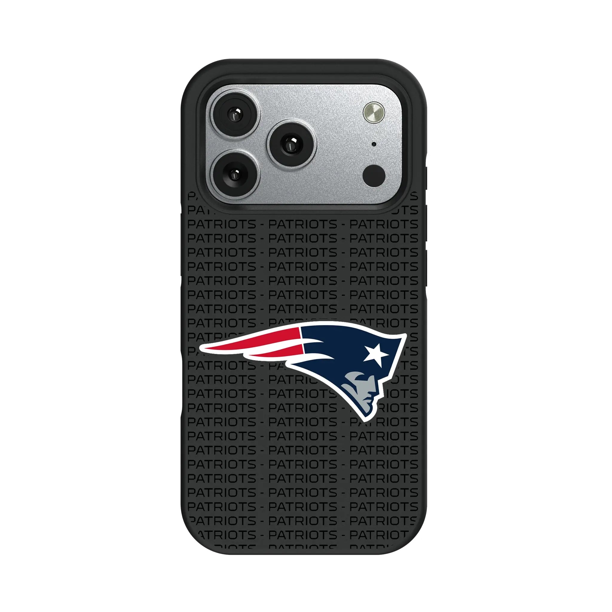 New England Patriots Text Backdrop Bump Phone Case