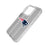 New England Patriots Text Backdrop Clear Phone Case for Apple iPhone