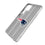 New England Patriots Text Backdrop Clear Phone Case for Samsung Galaxy