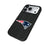 New England Patriots Text Backdrop MagSafe Compatible Phone Case for Apple iPhone