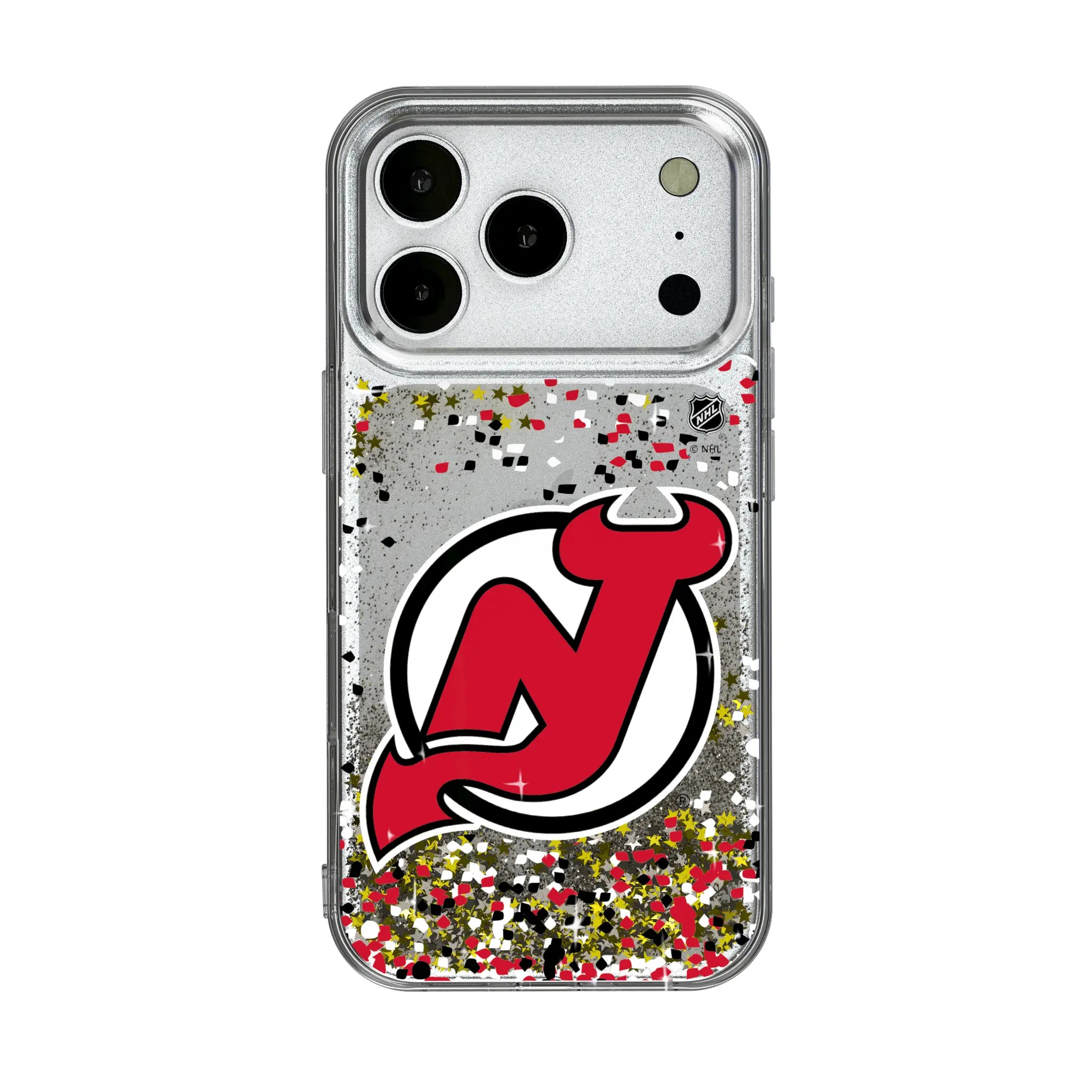 New Jersey Devils Confetti Glitter Phone Case