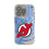 New Jersey Devils Ice Tilt Clear Phone Case for Apple iPhone