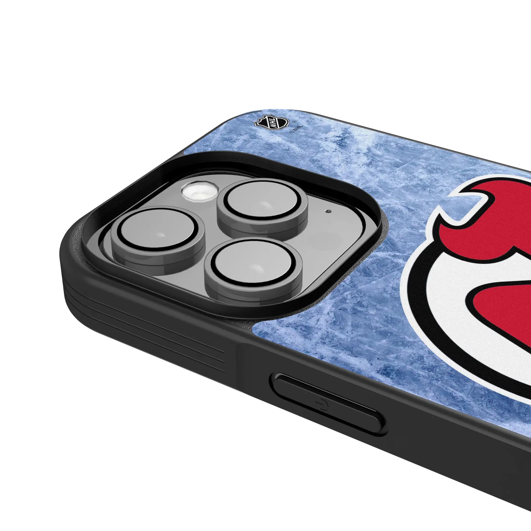 New Jersey Devils Ice Wordmark Bump Phone Case